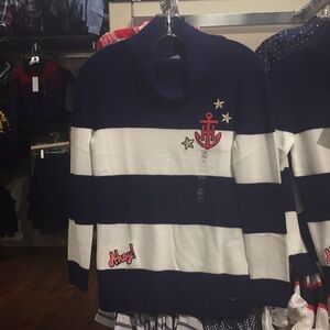Tommy Hilfiger Girl Ahoy Sailor Sweater Cotton